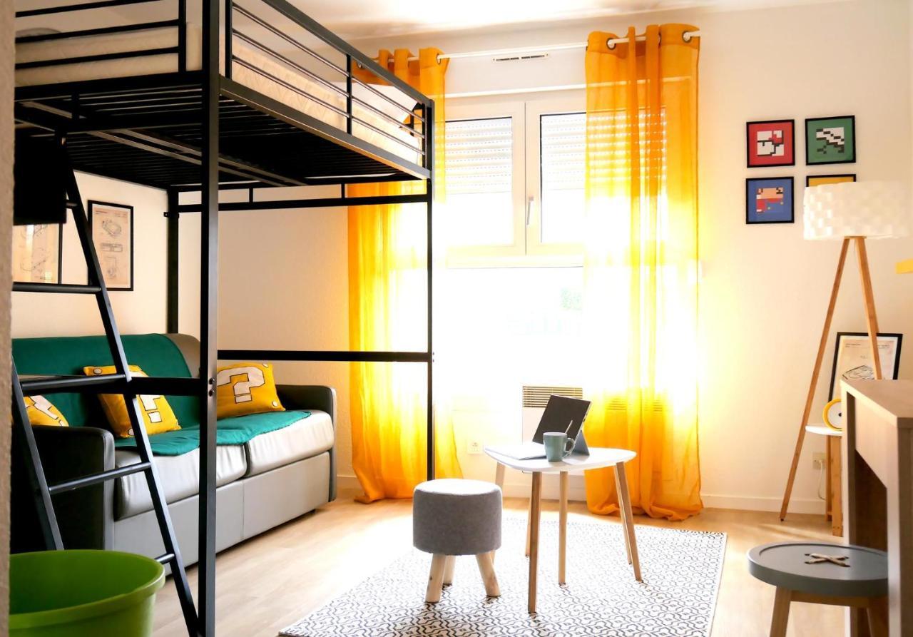 Futurostudio - Appart Hotel Futuroscope Nintendo - Site Du Futuroscope - Poitiers Jaunay-Clan ภายนอก รูปภาพ